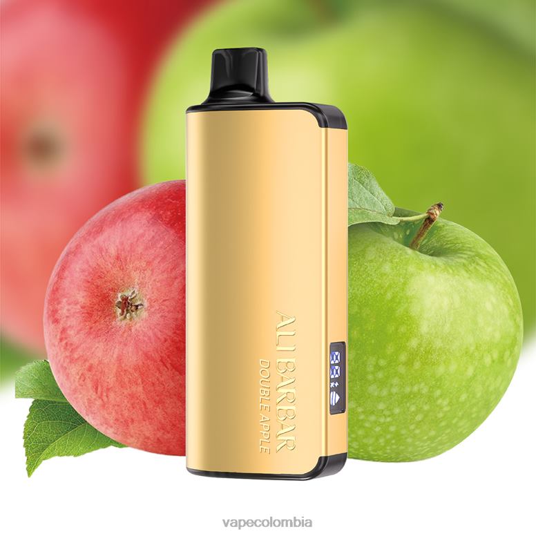 Vape Desechable - Alibarbar Ingot 9000 vaporizadores desechables manzana doble 6NJ0628