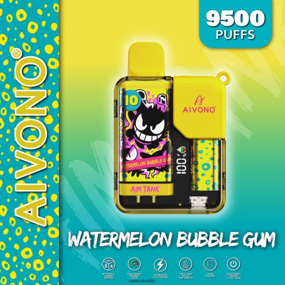 Vape Desechable - chicle de sandía Aivono AIM TANK 9500 ZTD82244