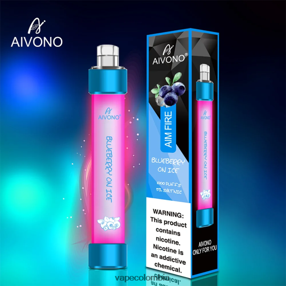 Vape Desechable - arándano en hielo Aivono AIM FIRE 1000 ZTD822326