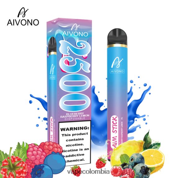 Vape Desechable - arándano frambuesa limón Aivono AIM STICK 2500 ZTD822154