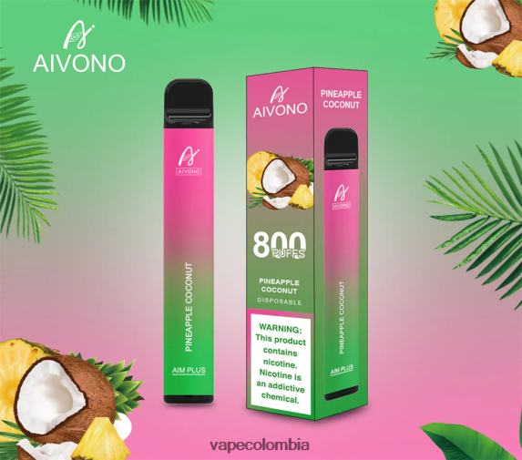 Vape Desechable - coco piña Aivono AIM PLUS 800 ZTD822200