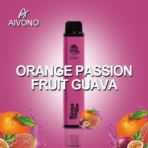 Vape Desechable - guayaba naranja y maracuyá Aivono AIM BINGO 4000 ZTD822132