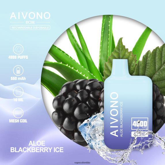 Vape Desechable - hielo actual de aloe Aivono AIM BOXX 4000 ZTD822228
