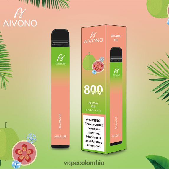 Vape Desechable - hielo de guayaba Aivono AIM PLUS 800 ZTD822180