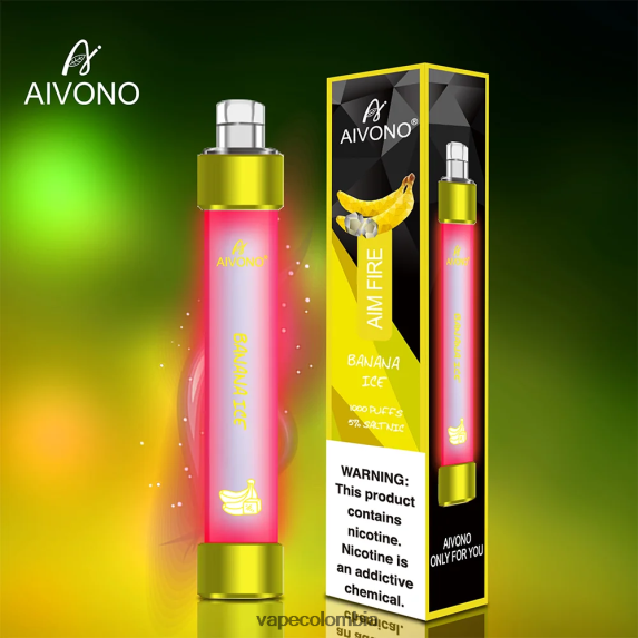 Vape Desechable - hielo de plátano Aivono AIM FIRE 1000 ZTD822324