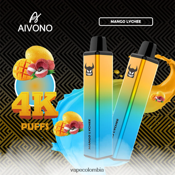 Vape Desechable - lichi de mango Aivono AIM FREAK 4000 ZTD822262